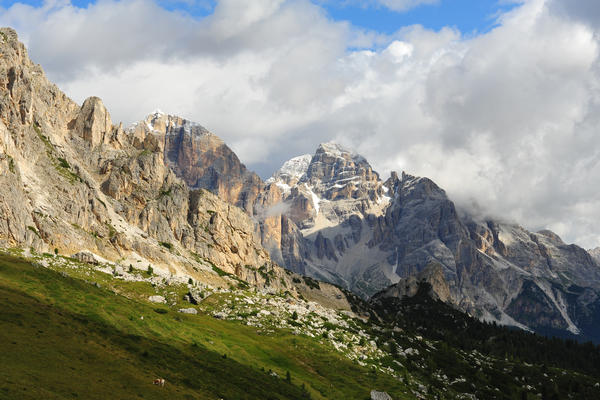 panorami e pareti dai pressi del passo Giau