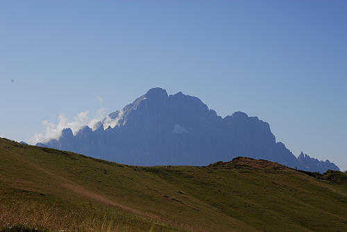 salita al monte Pore da Fedare, strada del passo Giau, Colle Santa Lucia