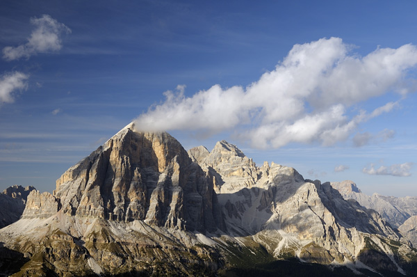 Dolomiti, fotografie panoramiche dal rifugio Nuvolau
