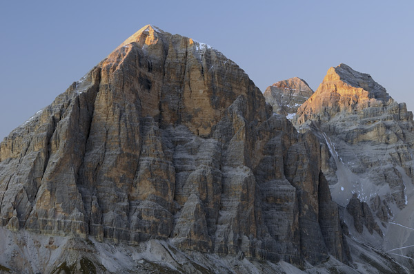 Dolomiti, fotografie panoramiche dal rifugio Nuvolau