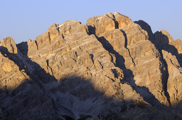 Dolomiti, fotografie panoramiche dal rifugio Nuvolau
