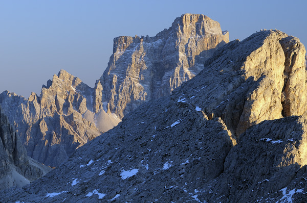 Dolomiti, fotografie panoramiche dal rifugio Nuvolau