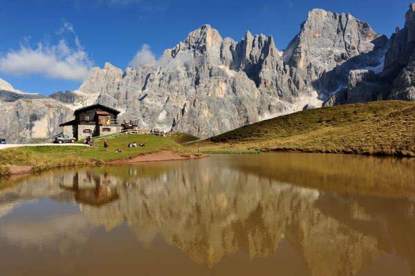 Trekking del Cristo Pensante, passo Rolle