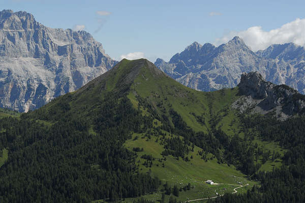 monte Pelmo, rifugio Città di Fiume, forcella Forada, Staulanza