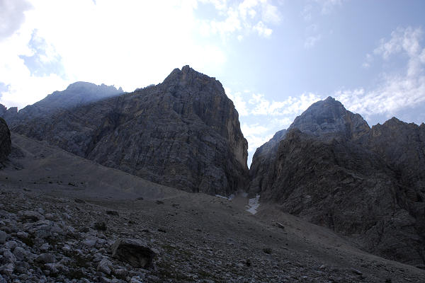 monte Pelmo, rifugio Città di Fiume, forcella Forada, Staulanza