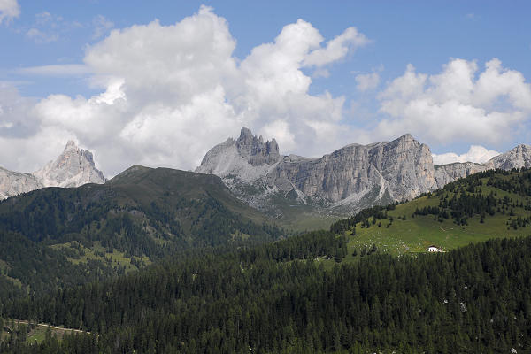 monte Pelmo, rifugio Città di Fiume, forcella Forada, Staulanza