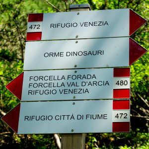 sentieri giro del monte Pelmo