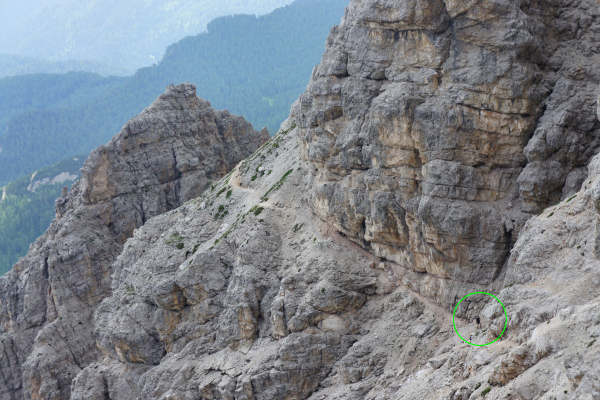 fotografie del giro del monte Pelmo