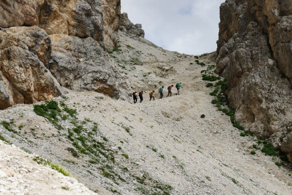 fotografie del giro del monte Pelmo