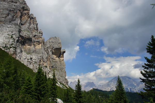 fotografie del giro del monte Pelmo