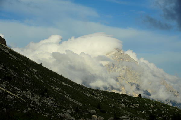 fotografie di panorami dai pressi del monte Pelmo, nelle Dolomiti