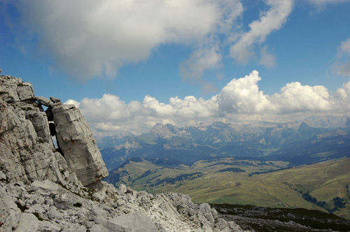 altopiano dal Monte Pez