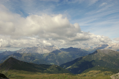 la Marmolada dal rifugio Nuvolau