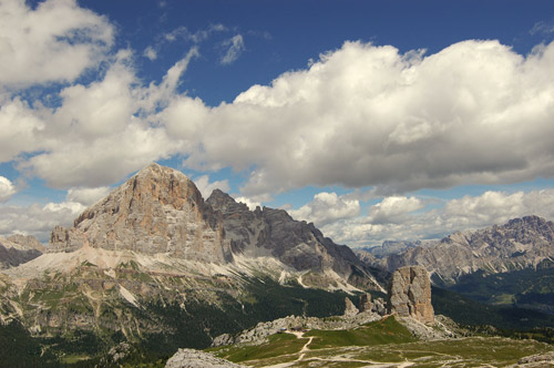le Tofane dal Cinque Torri