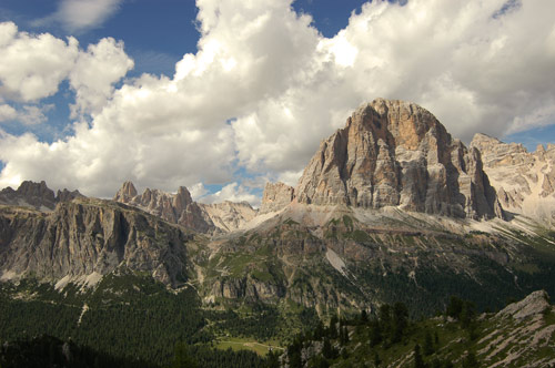 la Tofana dal rifugio Scoiattoli