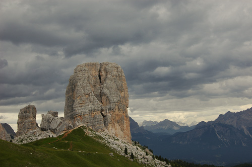 Torre Grande dal rifugio Scoiattoli