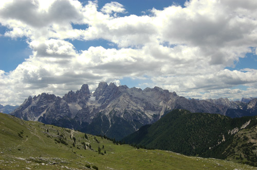 il Cristallo dal monte Specie