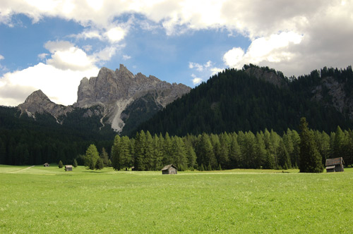da Bagni di Braies Vecchia verso il Vallandro