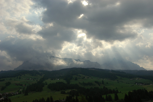 il Sasso della Croce da Predaces