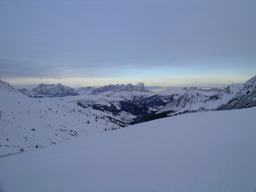 Tofane dal passo Pordoi