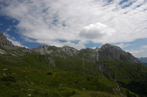 verso il monte Lastroni