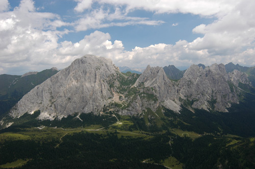 dal monte Lastroni verso il Peralba Chiadenis