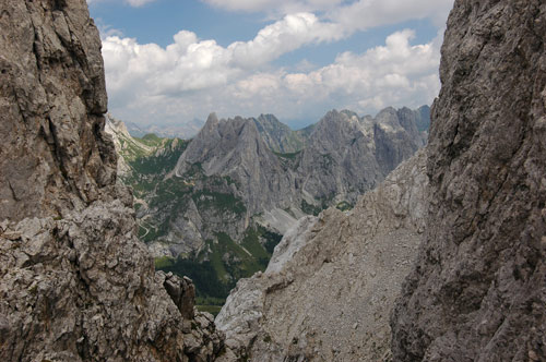 dal monte Lastroni verso Chiadenis