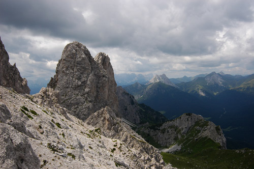 verso la Val Visdende dal passo del Mulo