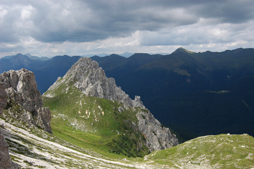 verso la Val Visdende dal passo del Mulo