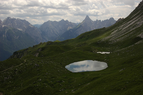 verso la Terza Grande dal passo del Mulo