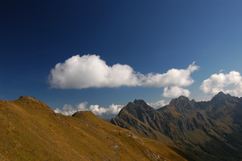 dal passo Sesis verso la val Fleons
