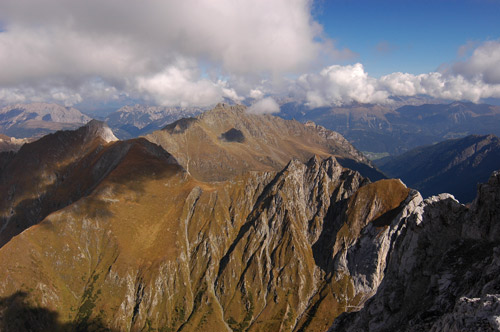 dalla vetta del monte Peralba