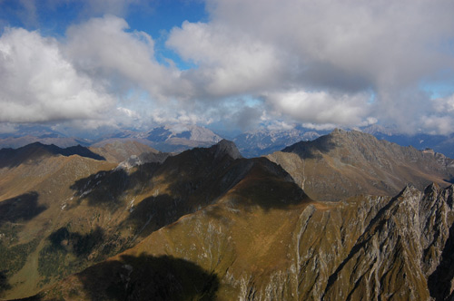 dalla vetta del monte Peralba