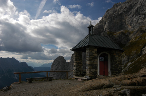 cappella al rifugio Calvi