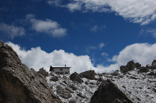 Tofana di Rozes - rifugio Giussani