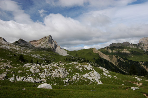 Marmolada - Col Ombert, passo San Nicolò