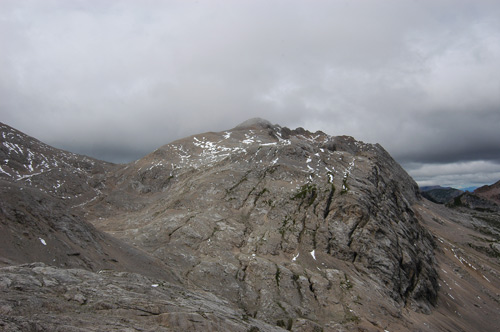 Marmolada - verso il passo Ombretola