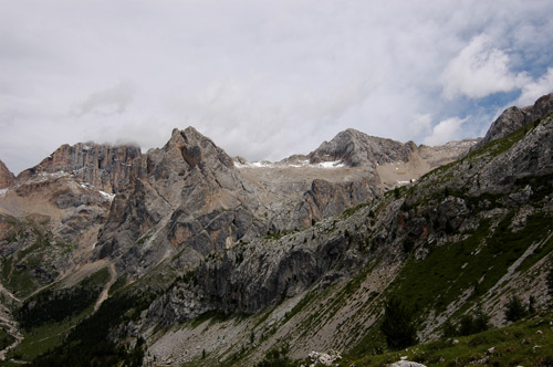 Marmolada - verso il passo San Nicolò