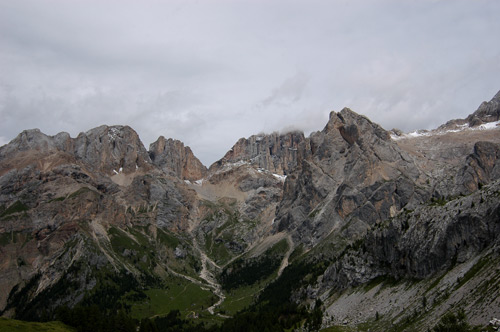 Marmolada - verso il passo San Nicolò