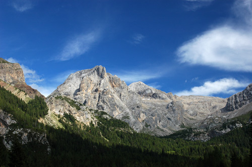 Marmolada - verso la Marmolada dal sentiero 602