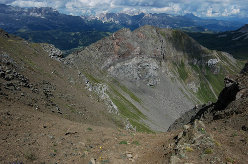 Col di Lana - cratere di mina
