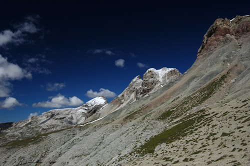 Piz de Puez dal rifugio Puez, Dolomiti