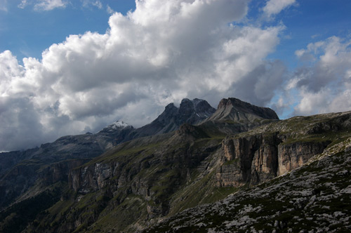 Piz de Puez da forcella Ciampei - Puez, Dolomiti