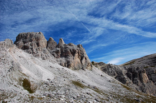 Dolomiti - escursione rifugio Croda da Lago, forcella Ambrizzola, Lastoi de Formin