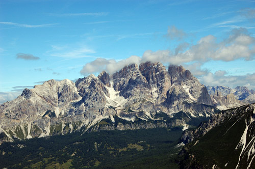 Dolomiti - escursione rifugio Croda da Lago, forcella Ambrizzola, Lastoi de Formin