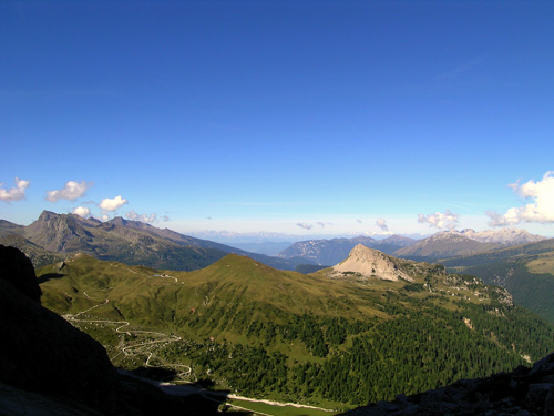 salendo da Baita Segantini