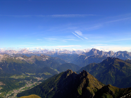 dalla vetta del Mulaz