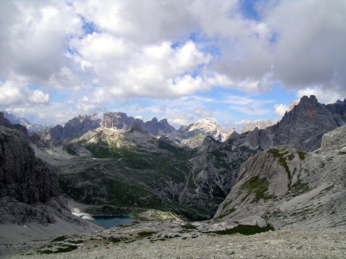 Rifugio Locatelli dal Pian di Cengia