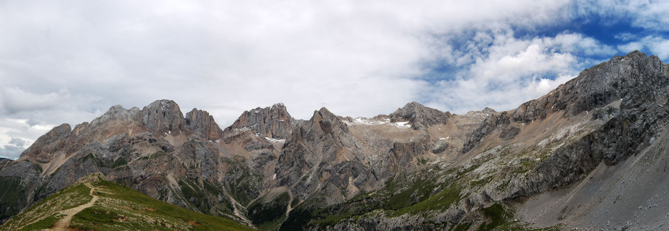 Marmolada - dal passo di San Nicolò