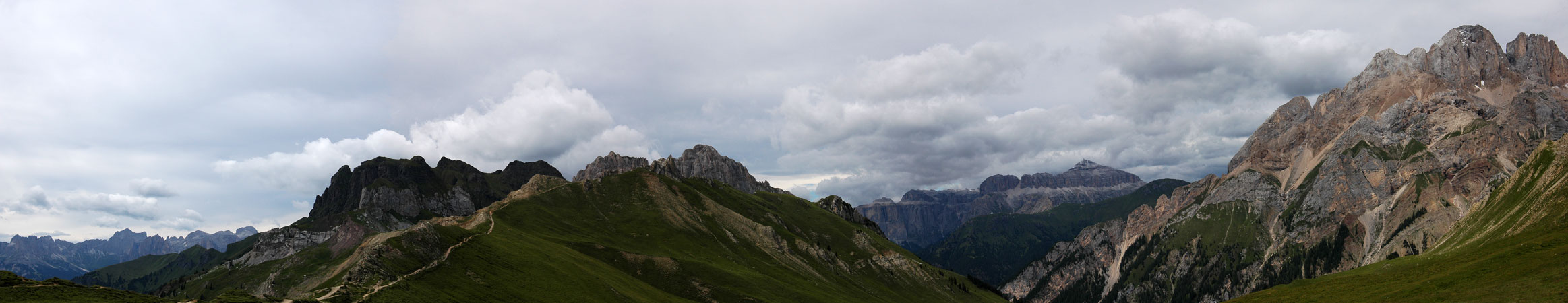 Marmolada - dal passo di San Nicolò